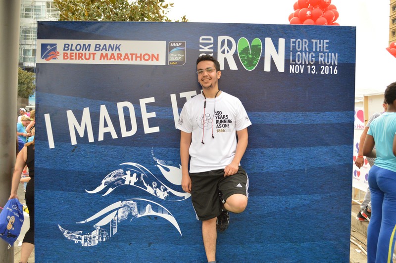 BLOM BANK Photobooth at the BLOM BANK Beirut Marathon